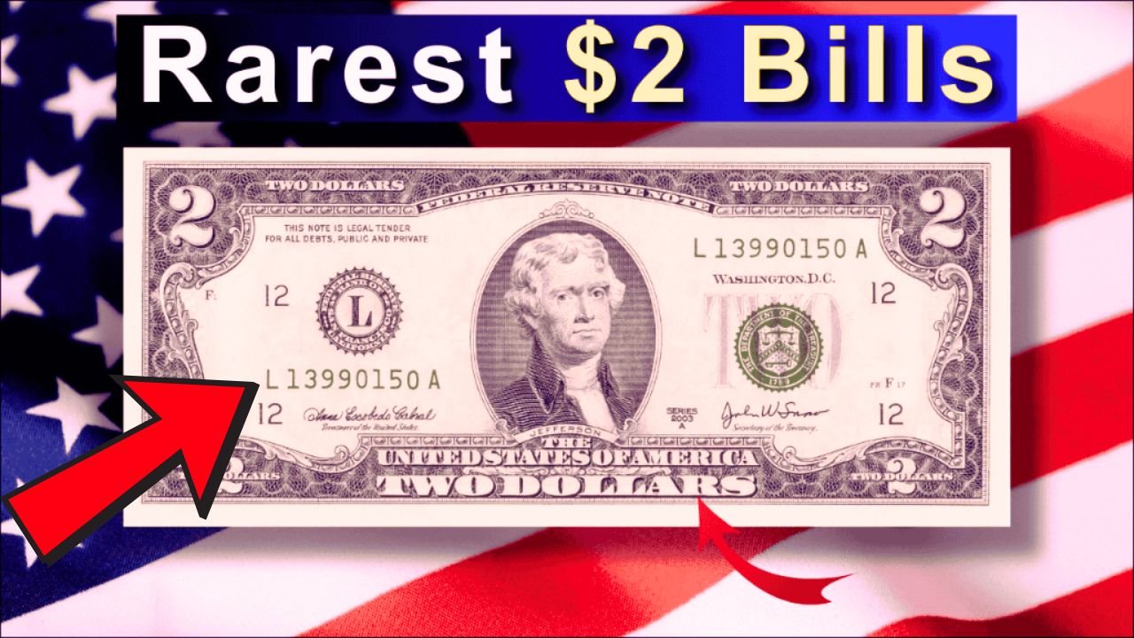 How to Spot the Rarest $2 Bills Worth Millions!