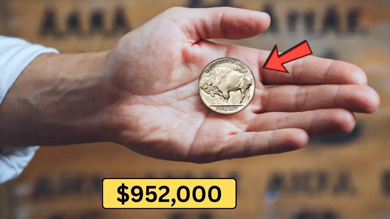 The $952,000 Buffalo nickel is still being spent as normal change