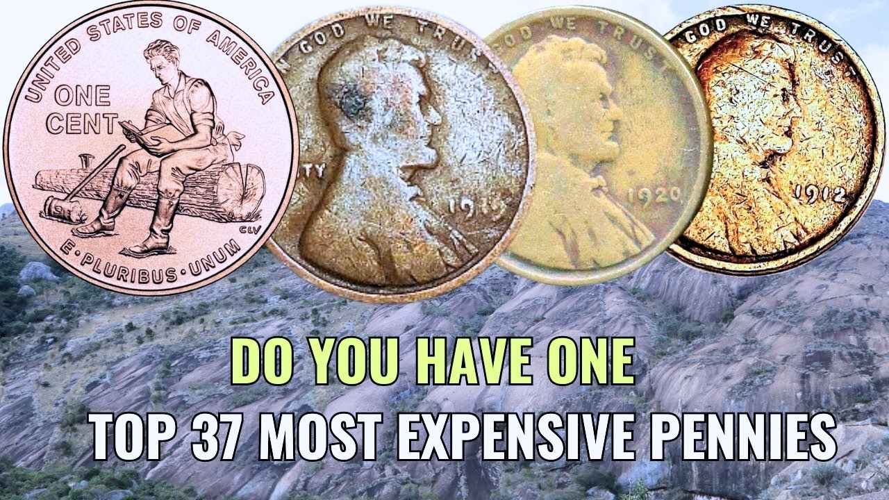 37 ULTRA RARE Penny Coins worth A LOT of MONEY!